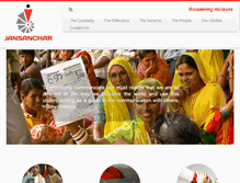 Tablet Screenshot of jansanchar.com